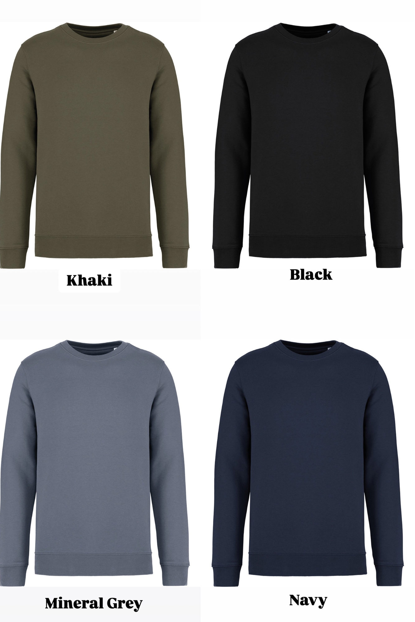 Block Font Keepsake Sweatshirt - Personalise with any word