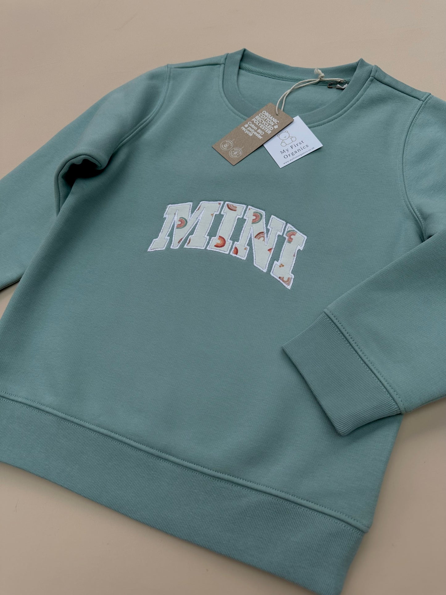 Custom Appliqué Children’s Sweatshirt (4 - 14 years) - Choose your fabric