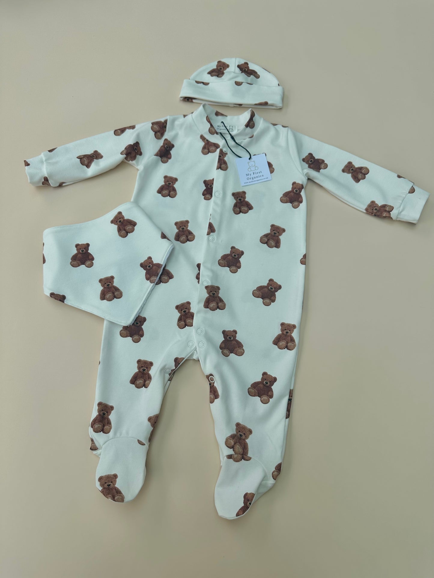 Organic babygrow gift set - Choose your fabric