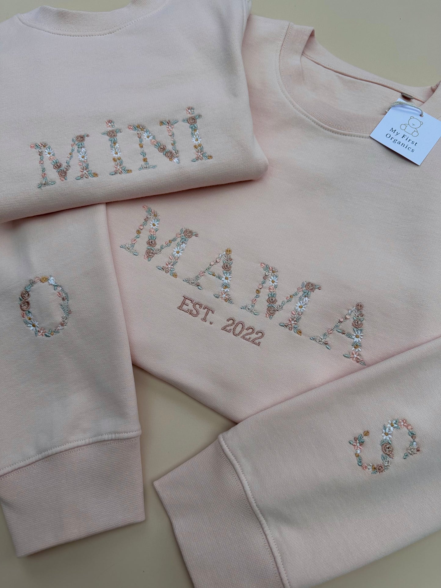 Floral Embroidery Sweaters