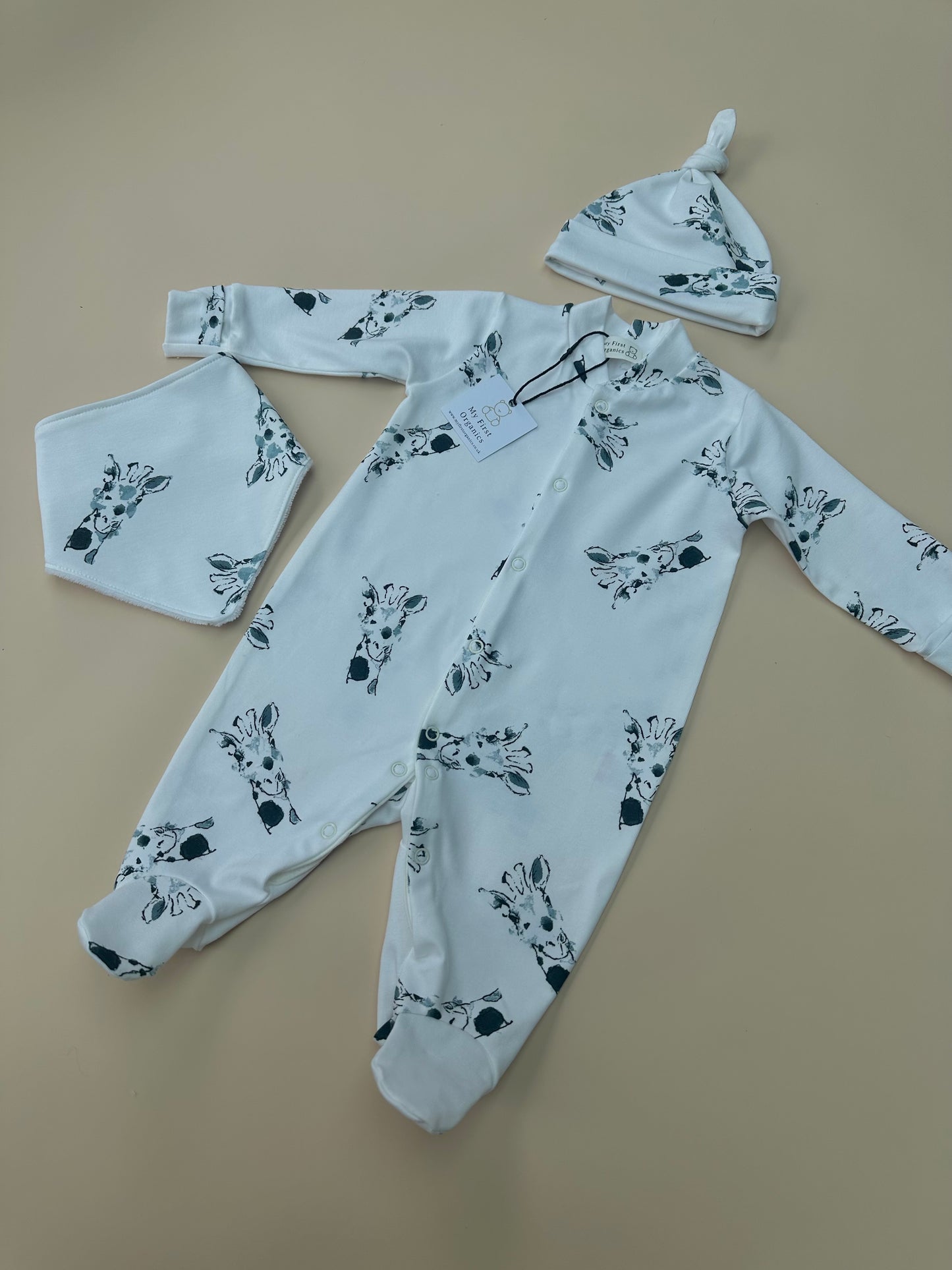 Organic babygrow gift set - Choose your fabric
