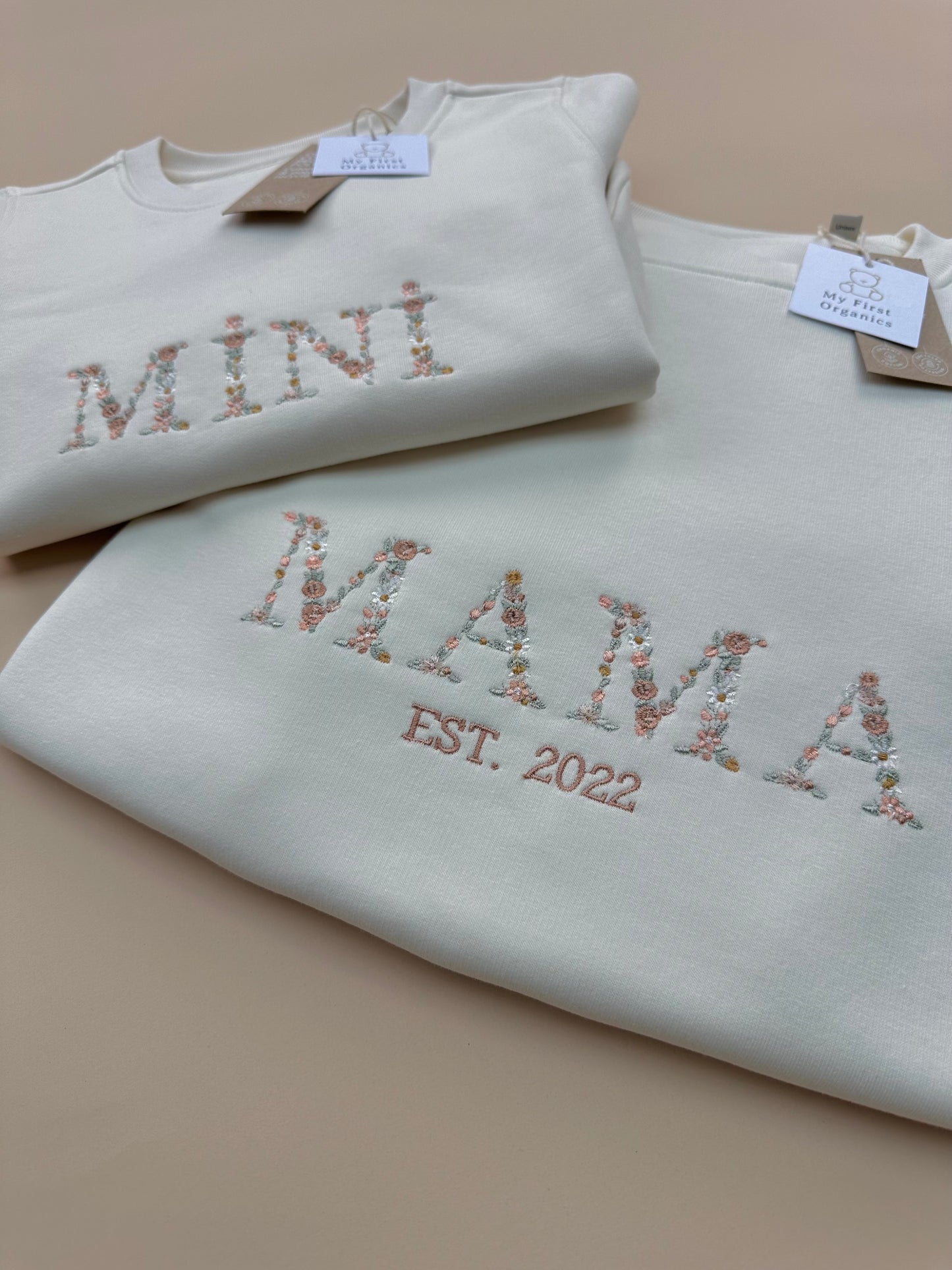 Floral Embroidery Sweaters