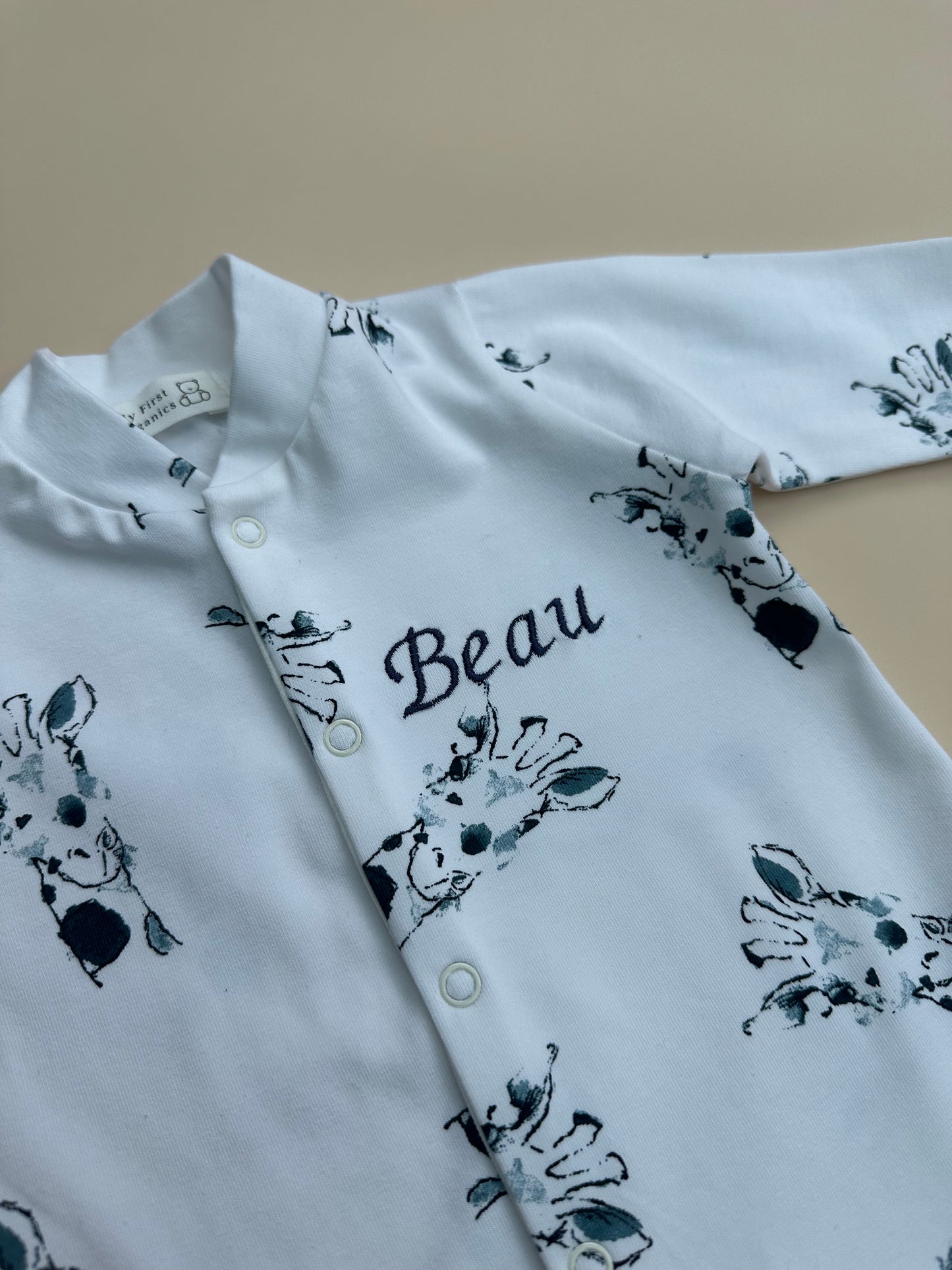 Organic Babygrow - choose your fabric
