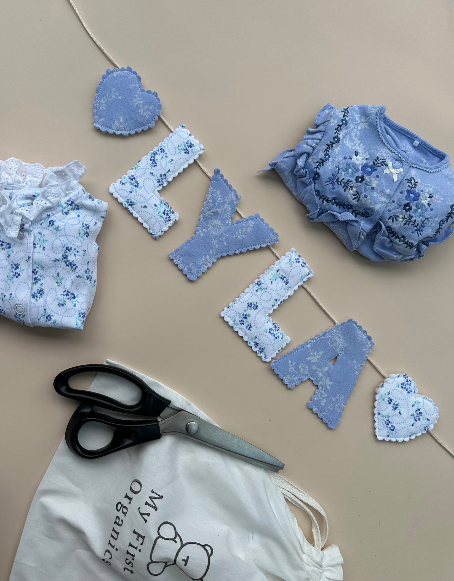 Keepsake Baby Name Garland