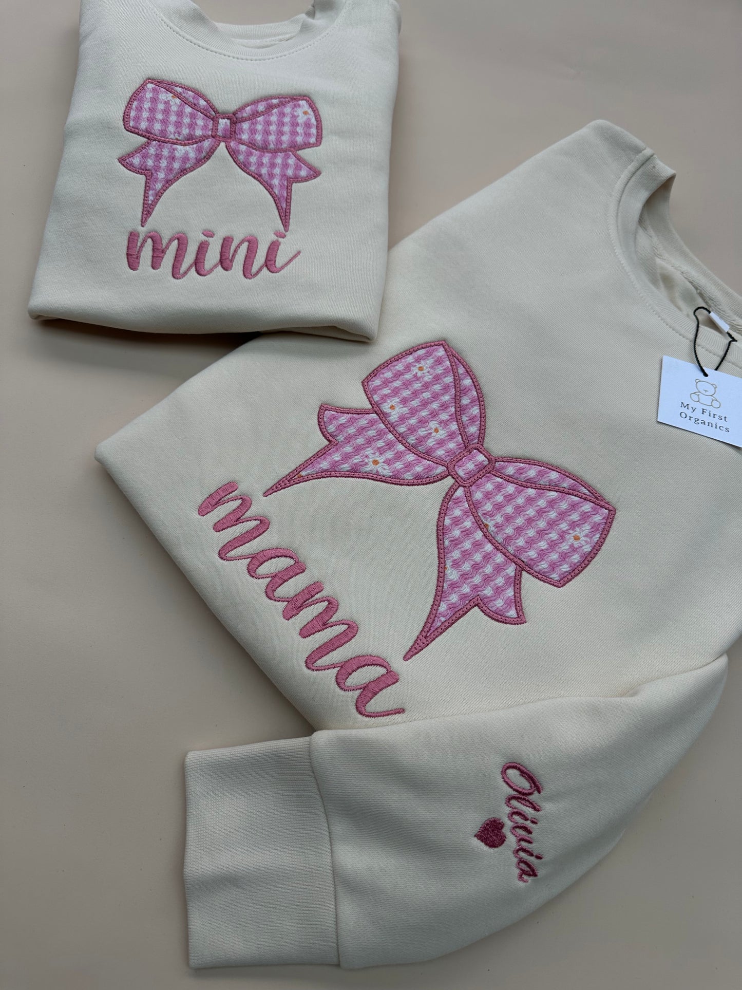 Mama & Mini Keepsake Bow Sweatshirts