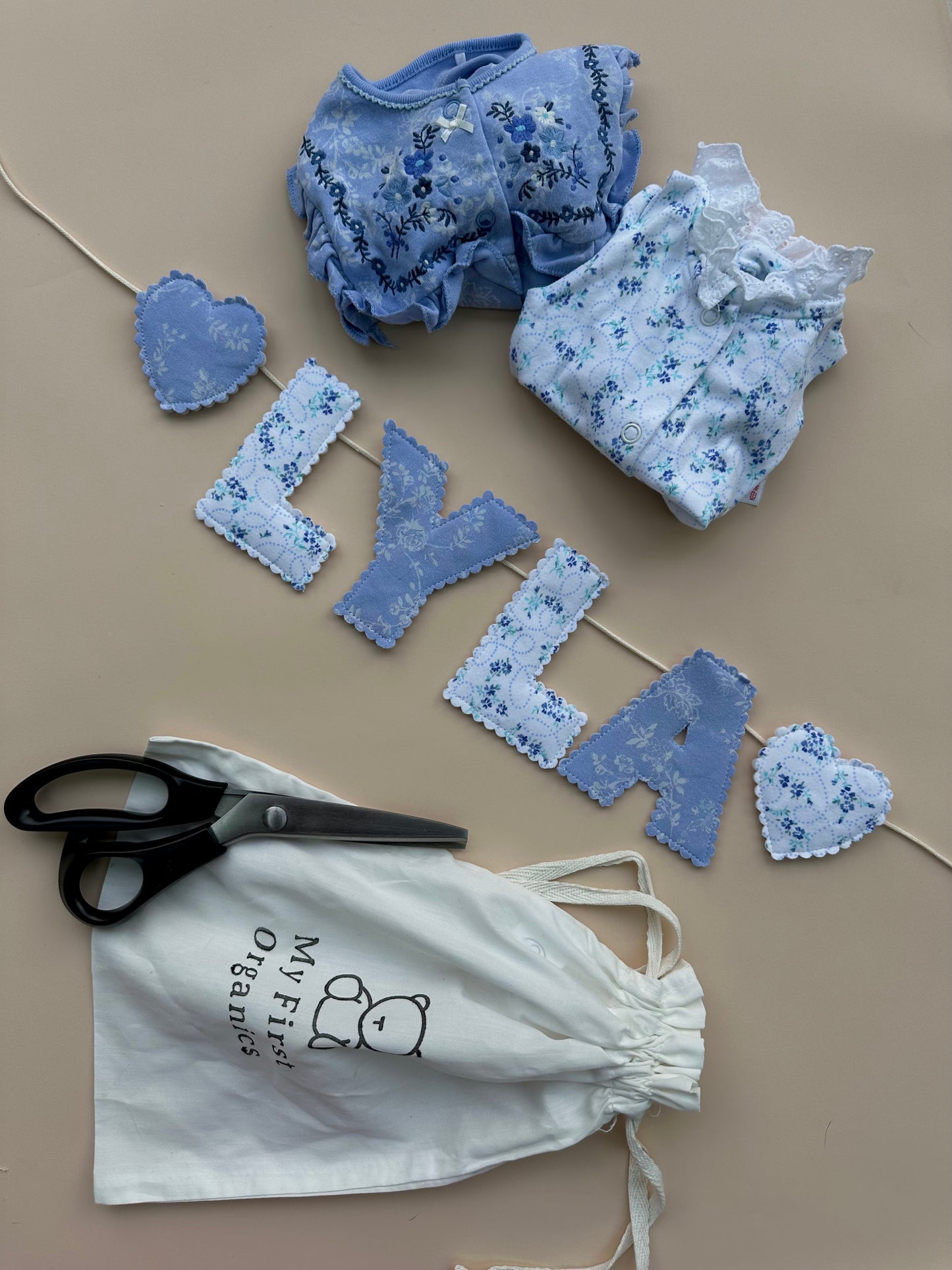 Keepsake Baby Name Garland