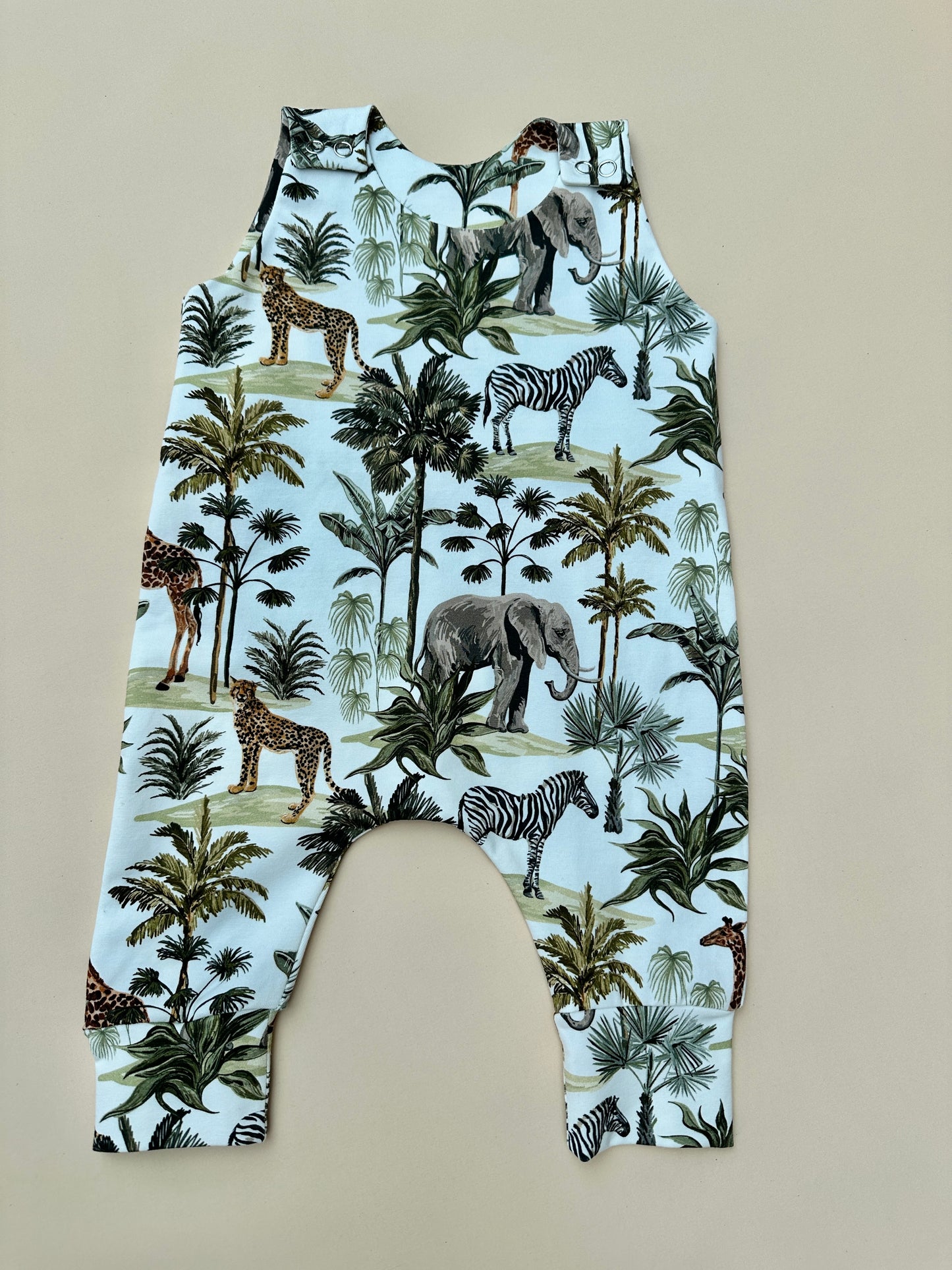 Organic Patterened Romper - Choose your fabric.