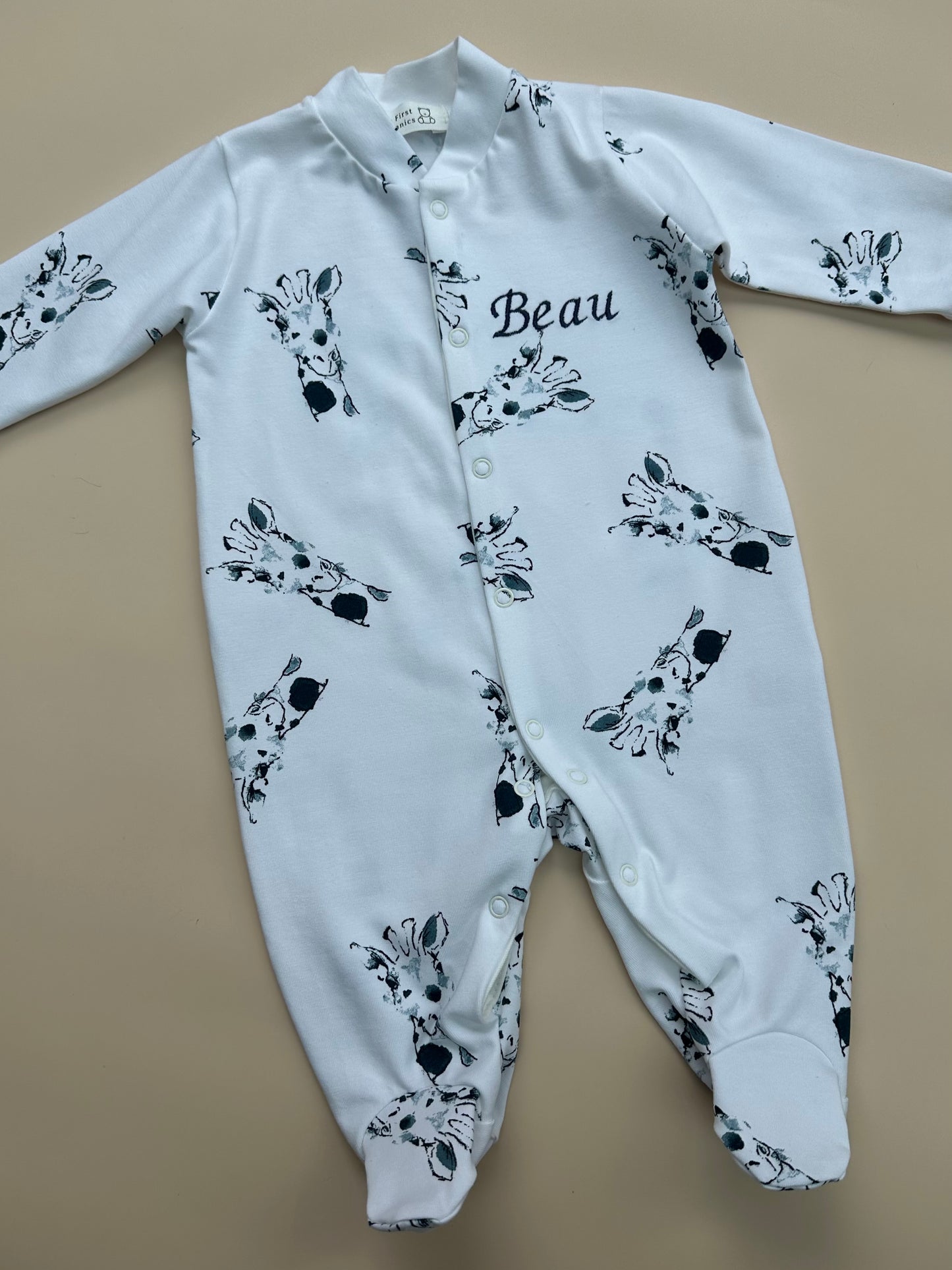 Custom Appliqué Sweatshirt & Matching Babygrow - Choose your fabric