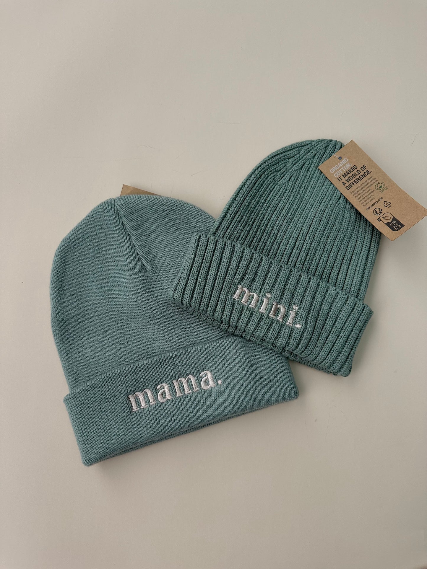 Mama & Mini childrens beanies (3-8years)