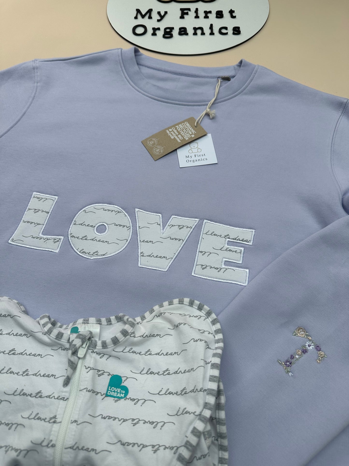 Block Font Keepsake Sweatshirt - Personalise with any word