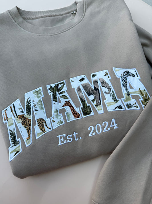 MAMA Safari sweatshirt Size L