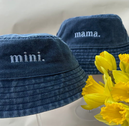 Family Matching Vintage Bucket Hats