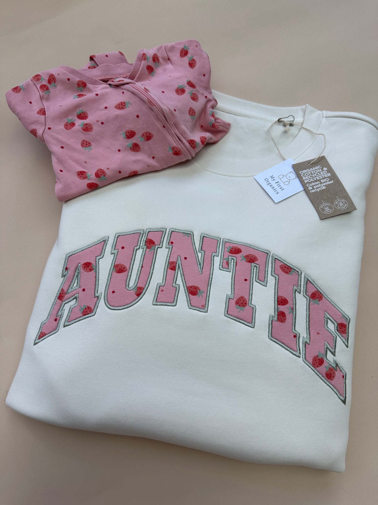 Curved Font Keepsake Sweatshirt - Personalise with any word