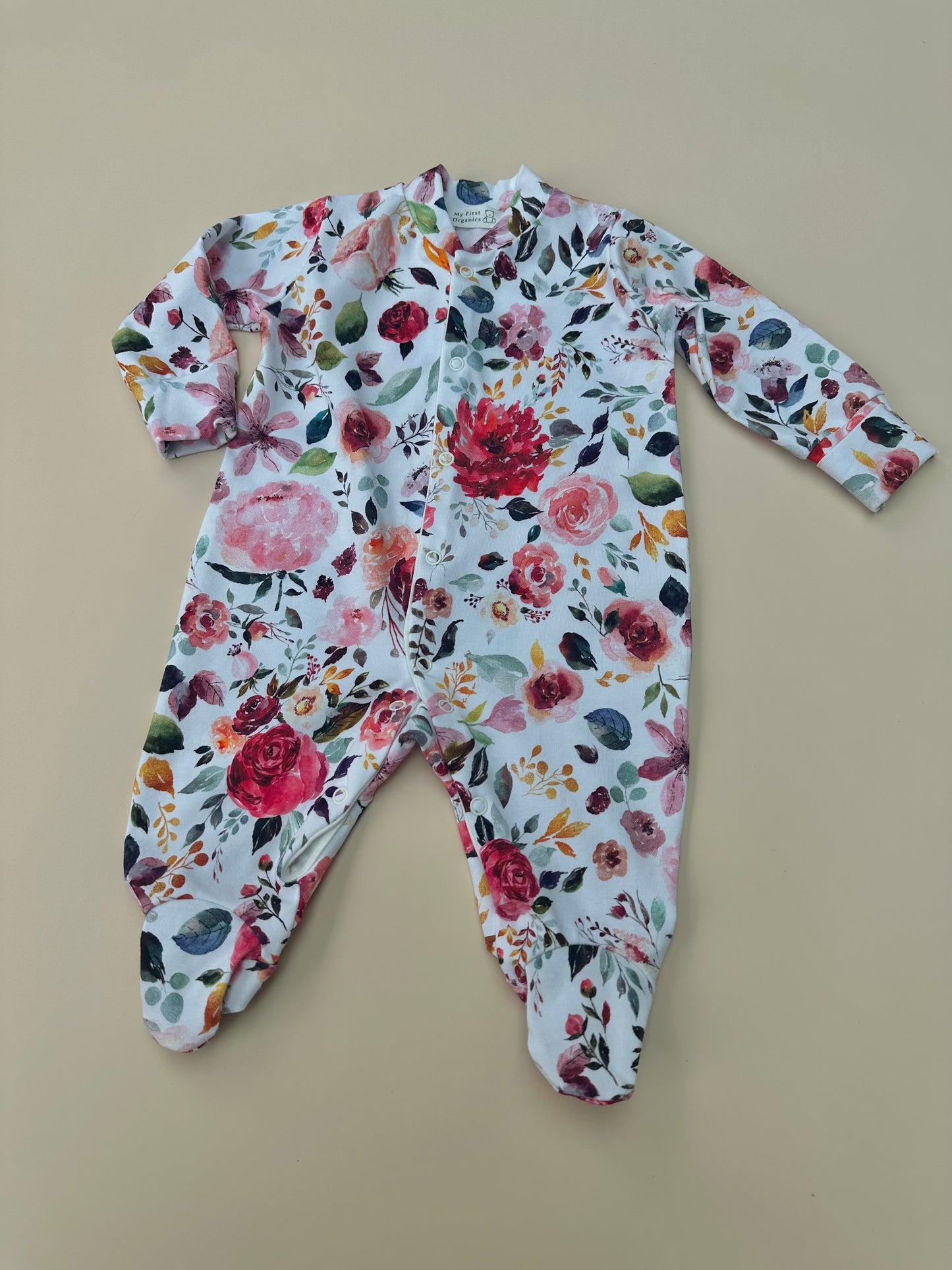 Custom Appliqué Hoodie & Matching Babygrow - Choose your fabric