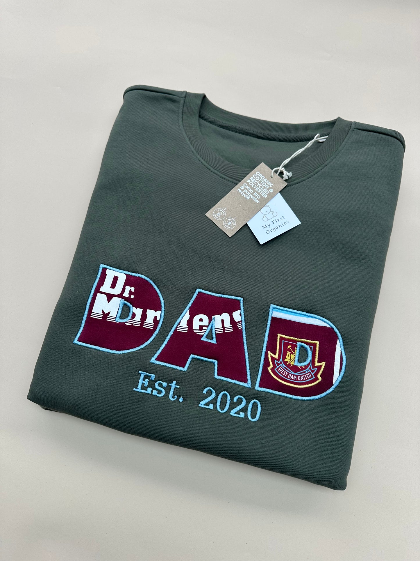 Block Font Keepsake Sweatshirt - Personalise with any word