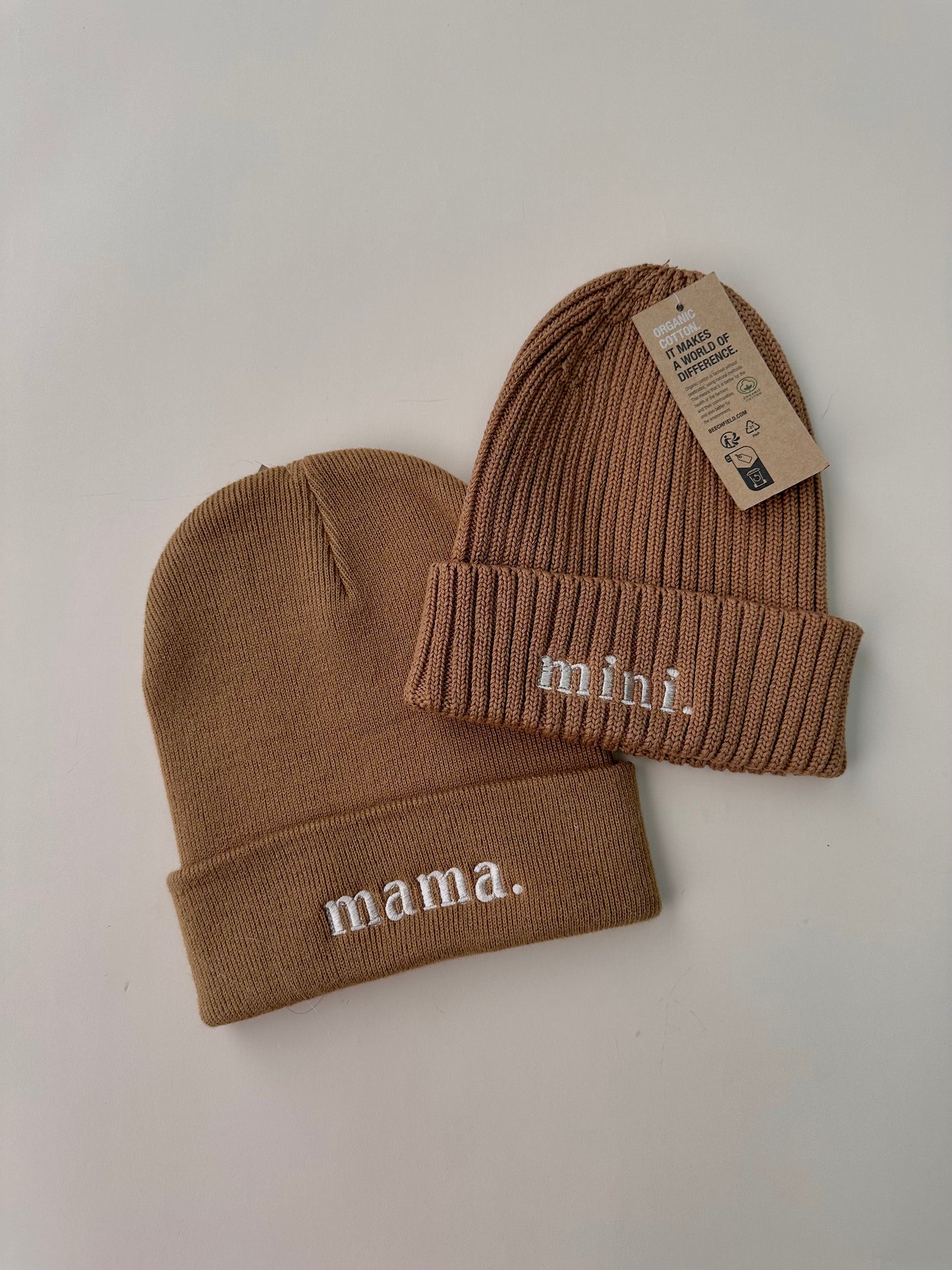 Mama & Mini childrens beanies (3-8years)
