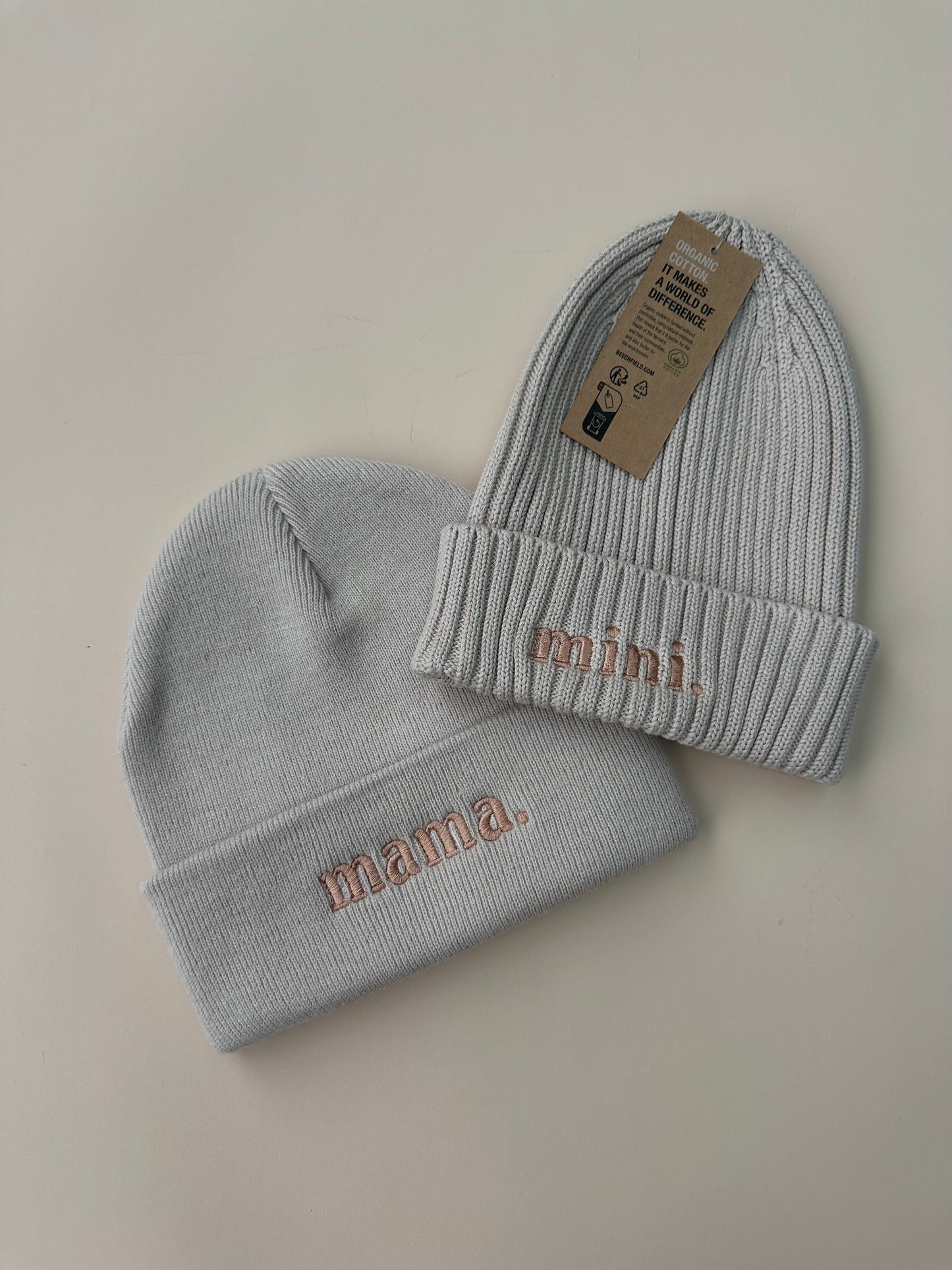 Mama & Mini childrens beanies (3-8years)