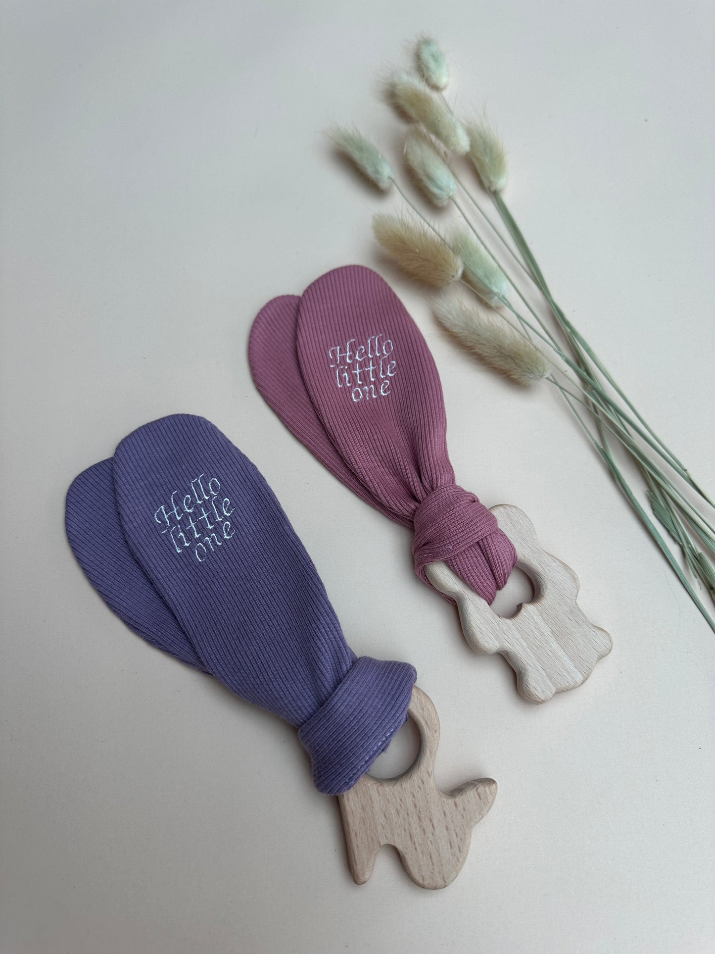 Personalised Beech Wood Teether