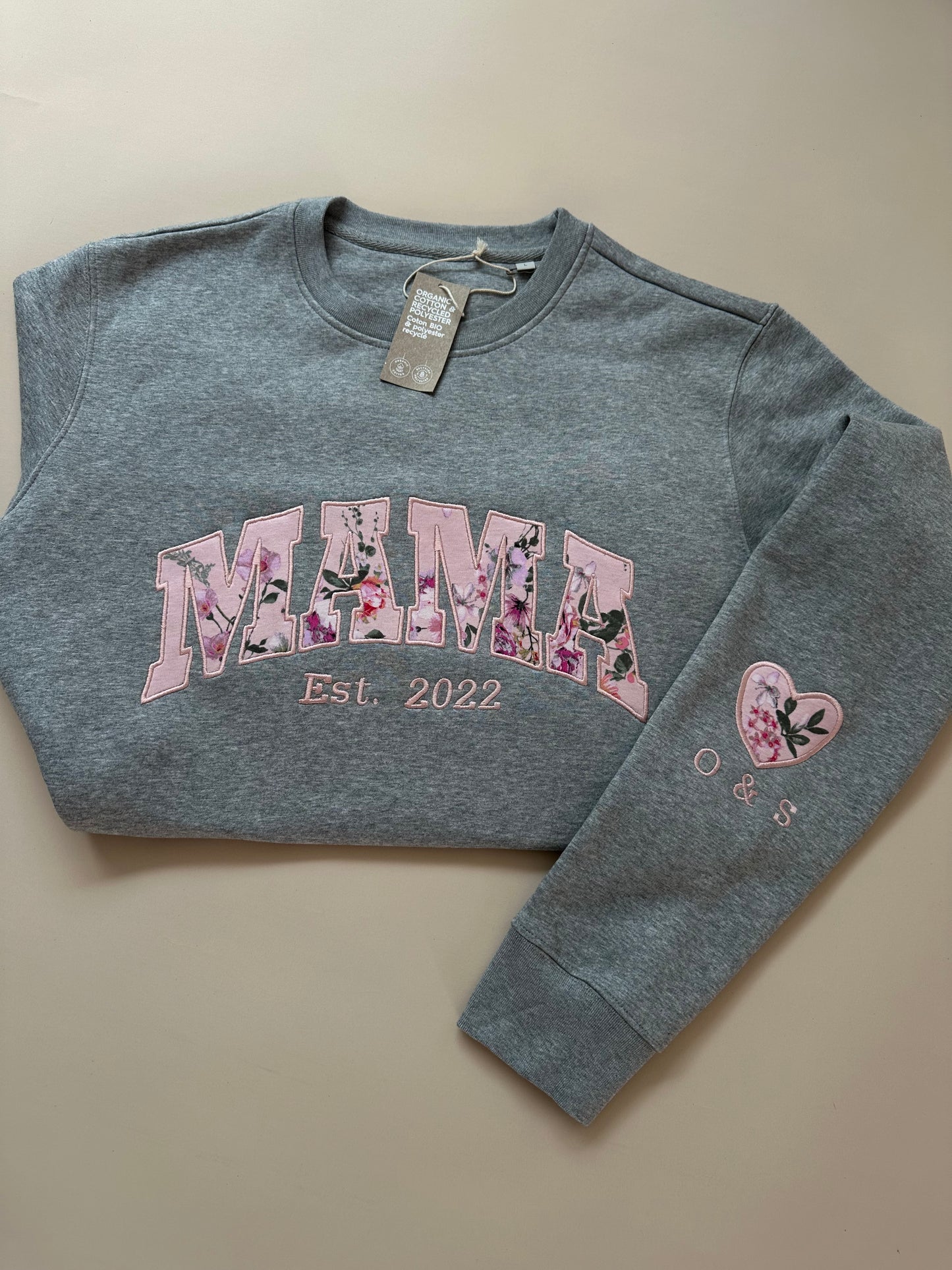 Babygrow Sweatshirt in Old Font.