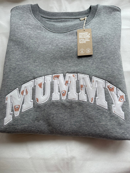 MUMMY grey sweatshirt size L